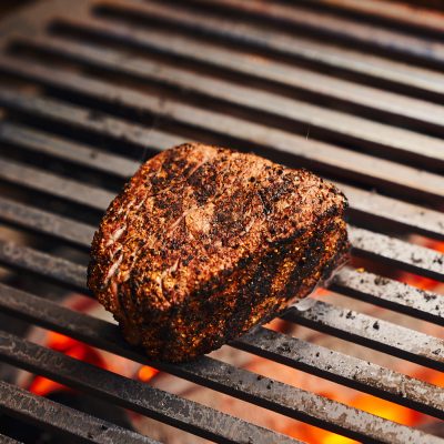 ‘Laab’ spiced irish fillet with pounded chilli and herb dressing