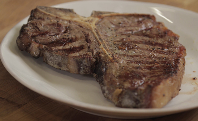 Irish T-bone steak