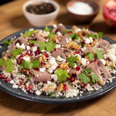 Roast Beef with Cauliflower Rice